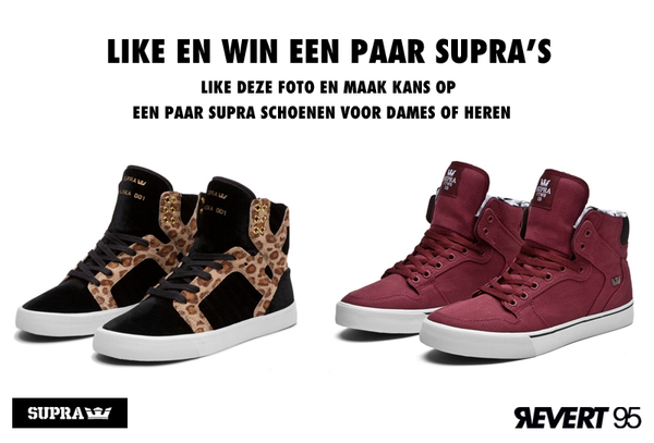 Win een paar Supra schoenen