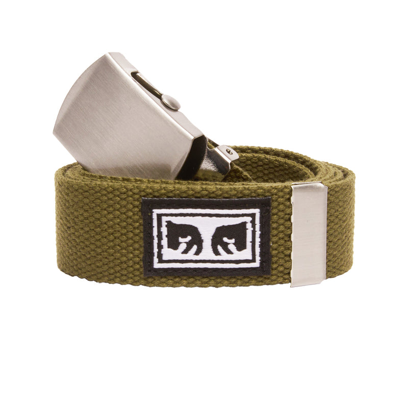 OBEY Big Boy Web Belt in Tea Leaf