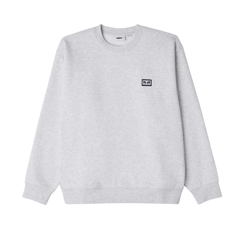 Shop de Obey Established works eyes crew ii Ash grey bij Revert 95 in de winkel of online.