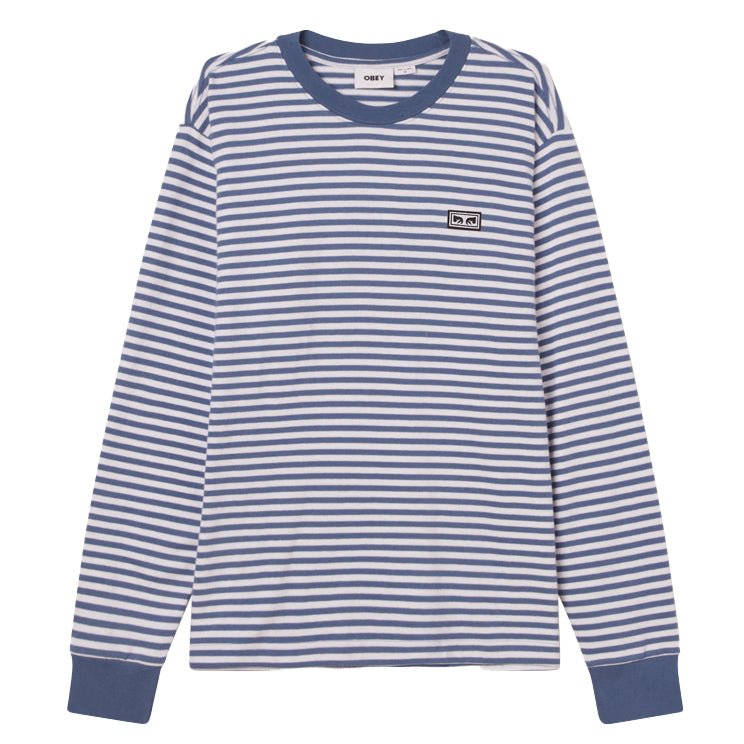  Bestel de Obey Established works eyes stripe ls Coronet blue multi snel, gemakkelijk en veilig bij Revert 95. Check onze website voor de gehele Obey collectie of kom gezellig langs bij onze winkel in Haarlem.