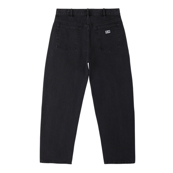 Koop de Obey Bigwig baggy denim Faded black veilig en snel bij Revert 95 online of kom hem passen in de winkel in Haarlem.