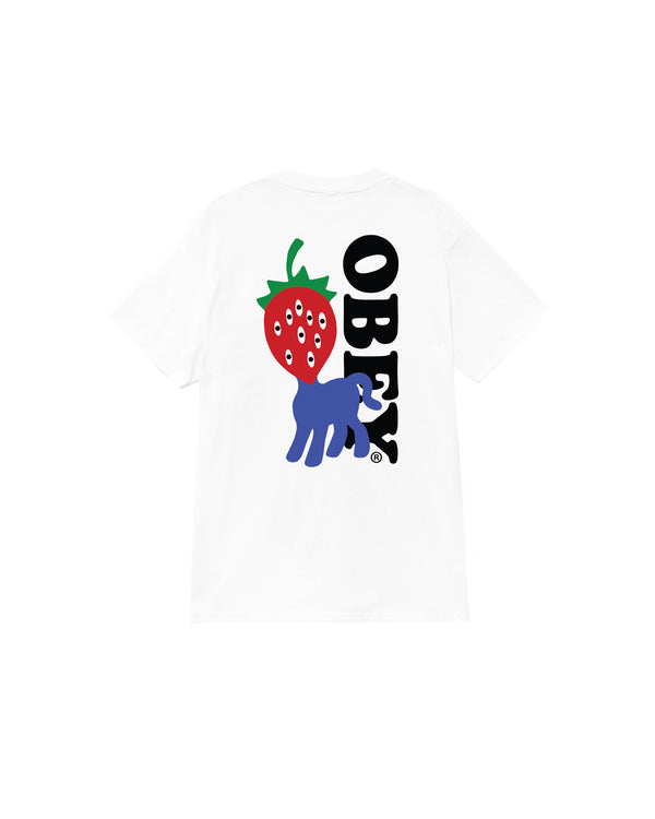 Koop de Obey strawberry Classic tee veilig en snel bij Revert 95 online of kom hem passen in de winkel in Haarlem.