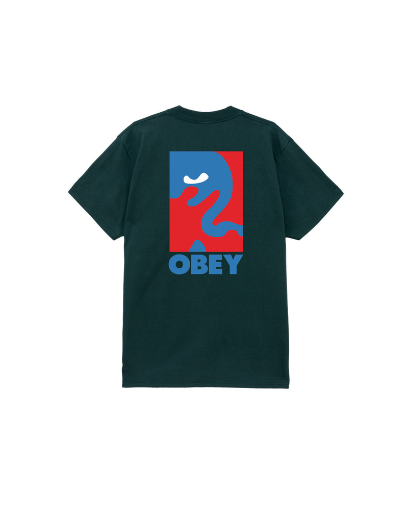 Koop het Obey cropped icon Classic  T-shirt veilig en snel bij Revert 95 online of kom hem passen in de winkel in Haarlem.