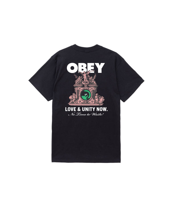 Koop de Obey love & unity now Classic tee veilig en snel bij Revert 95 online of kom hem passen in de winkel in Haarlem.