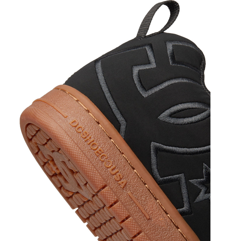 Shop de DC Shoes Court graffik Black Gum snel en veilig online of kom gezellig langs bij Revert 95 in Haarlem.