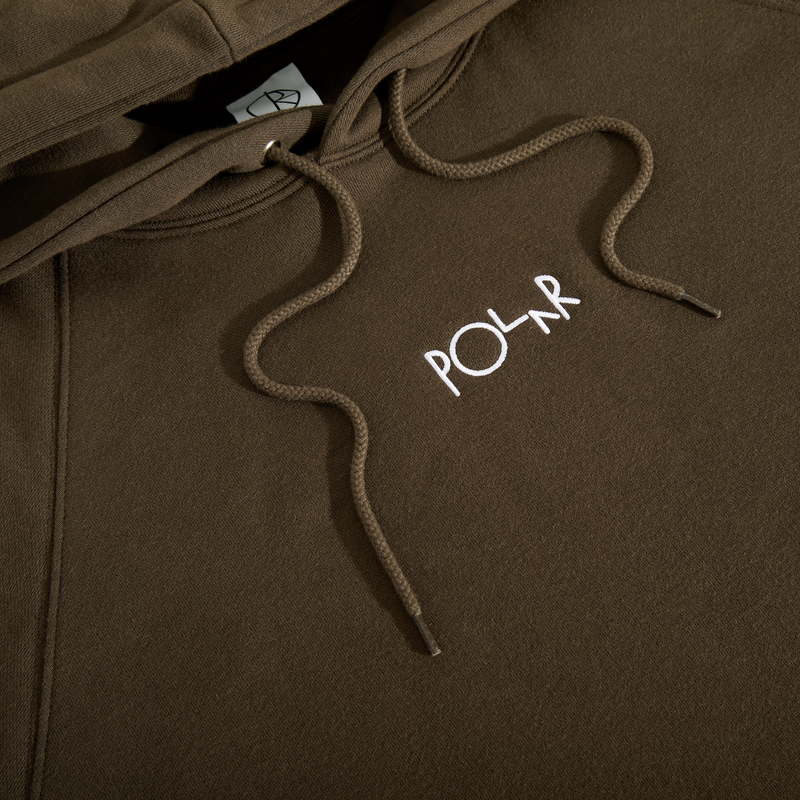 Shop de Default Hoodie brown van Polar Skate Co. bij Revert 95 in de winkel of online.