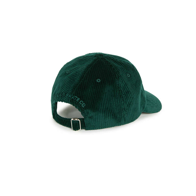 Koop de Sai Cap Cord van Polar Skate Co in dark Emerald online bij Revert 95 of kom gezellig langs in de winkel in Haarlem.