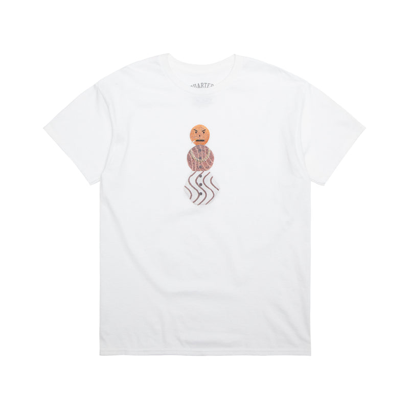 Quarter snacks Front Snackman Tee