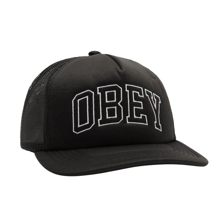 Bestel de Obey academy trucker snel, gemakkelijk en veilig bij Revert 95. Check onze website voor de gehele Obey collectie of kom gezellig langs bij onze winkel in Haarlem.