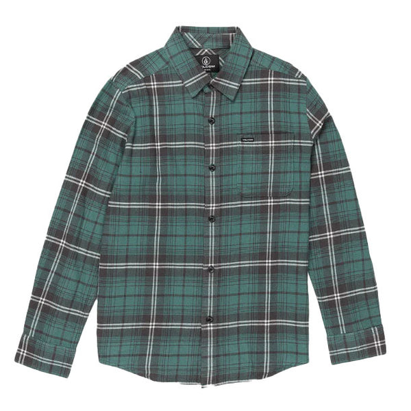 Bestel de Volcom Caden Plaid LS Sea Green Kids snel, veilig en gemakkelijk bij Revert 95. Check de gehele Volcom collectie op onze site, of kom gezellig langs bij onze winkel in Haarlem.