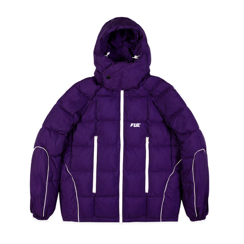 Shop de Fack Up Clothing FUC Blocked Puffer Purple veilig en snel online bij Revert 95 of kom gezellig langs in de winkel in Haarlem.