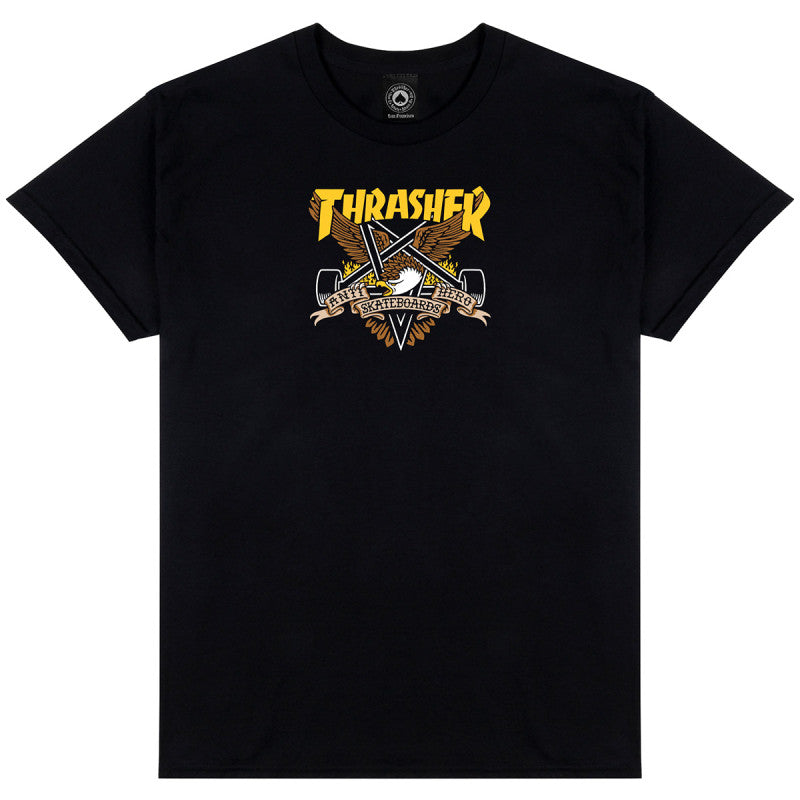 Bestel de Thrasher Eaglegram T-shirt snel, gemakkelijk en veilig bij Revert 95. Check onze website voor de gehele Thrasher collectie of kom gezellig langs bij onze winkel in Haarlem.